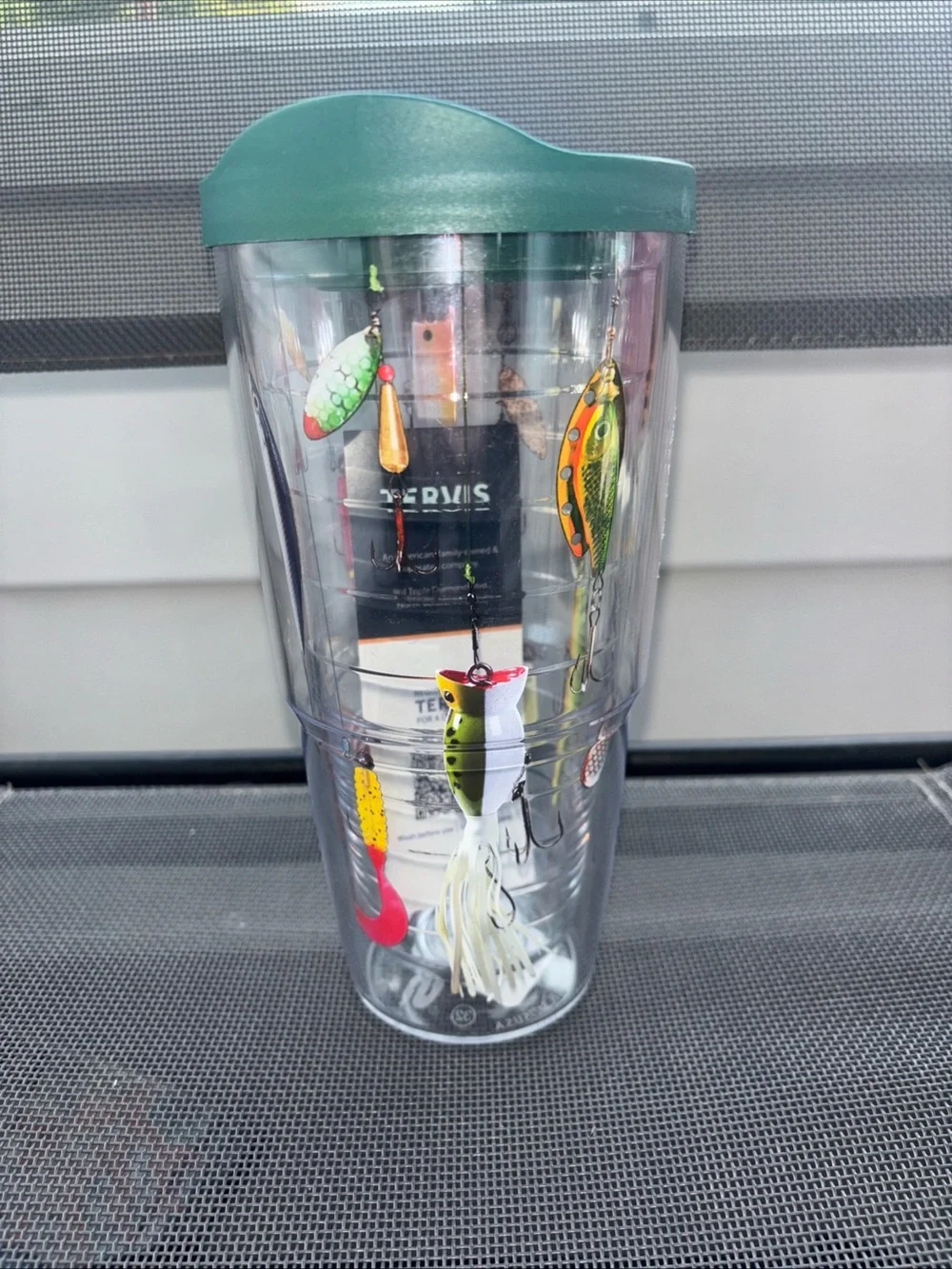 Tervis Fishing Lure tumbler 24 oz Brand New